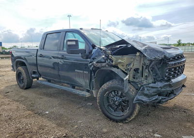 2022 Chevrolet Silverado K2500 Custom, daño Frontal, Copart lote 58943246, foto 4 de 12