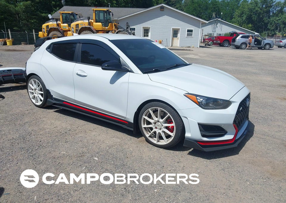2020 Hyundai Veloster N, daño Frontal izquierdo, Iaai lote 45522163