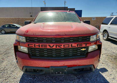 2022 Chevrolet Silverado Ltd C1500 Custom, Side damage, Copart lot 53968816, photo 5 of 12