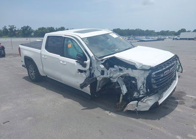 2021 Gmc Sierra 1500 4wd  Short Box At4, daño Frontal, Iaai lote 45618221