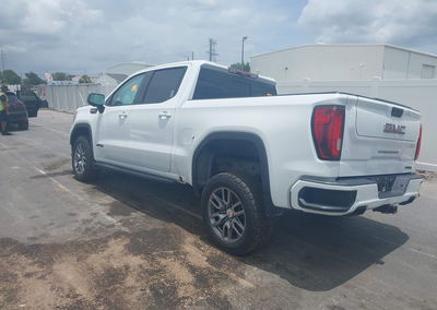 2021 Gmc Sierra 1500 4wd  Short Box At4, daño Frontal, Iaai lote 45618221, foto 3 de 18