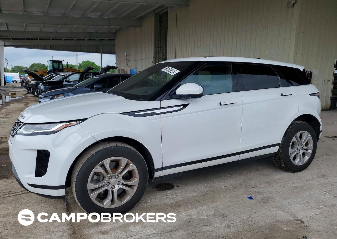2020 Land Rover Range Rover Evoque S, daño Lateral, Copart lote 56153636