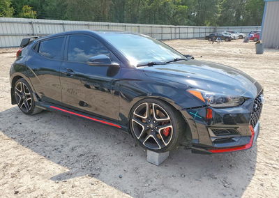 2020 Hyundai Veloster N Base, daño Frontal, Copart lote 61674716, foto 4 de 12