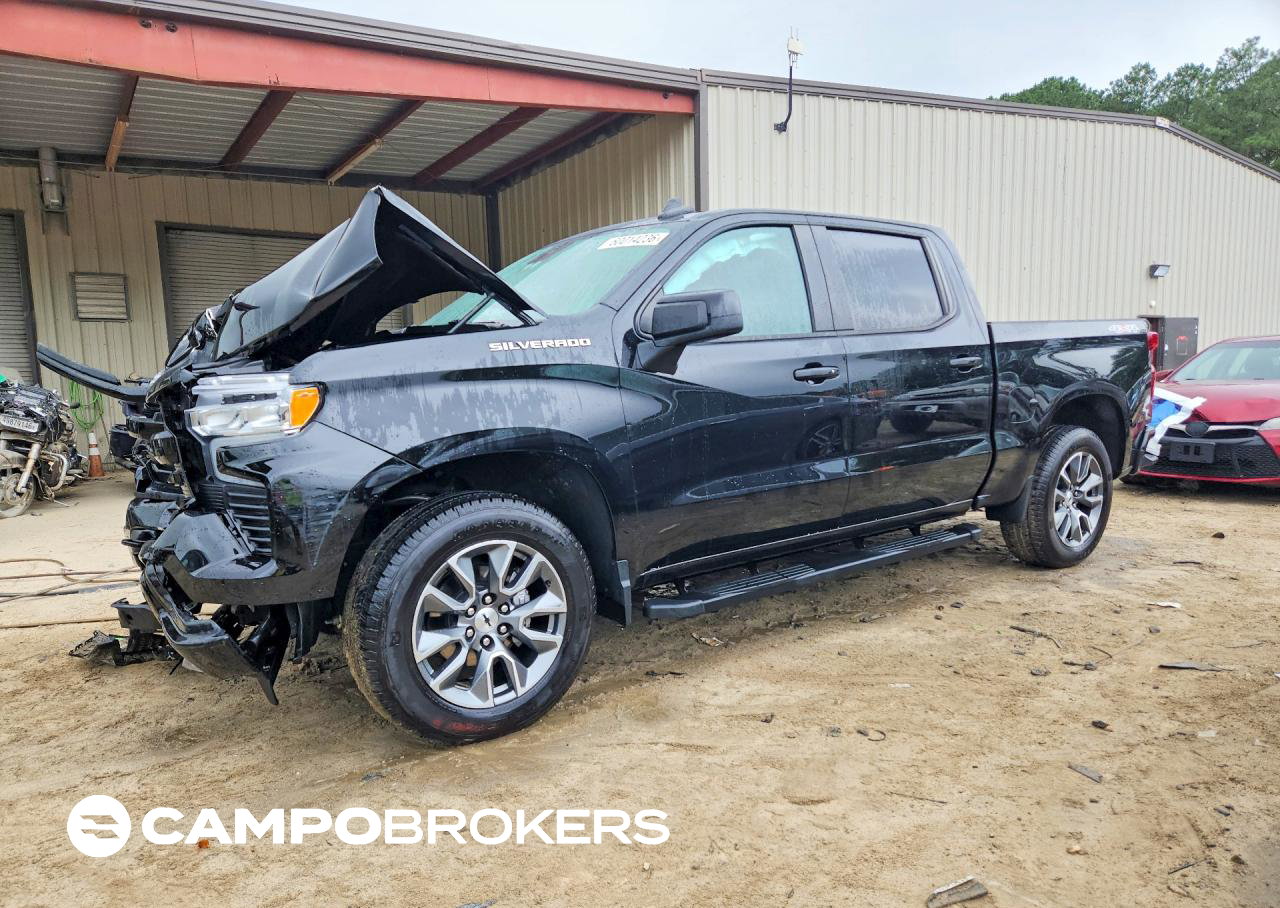2024 Chevrolet Silverado K1500 Rst, uszkodzenie: Przód, Copart lot 60014236