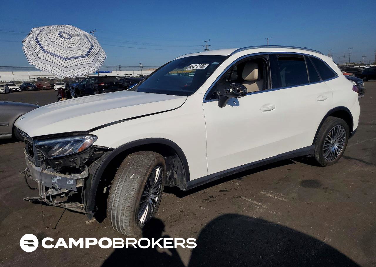 2025 Mercedes-benz Glc 300, daño Frontal, Copart lote 63417246