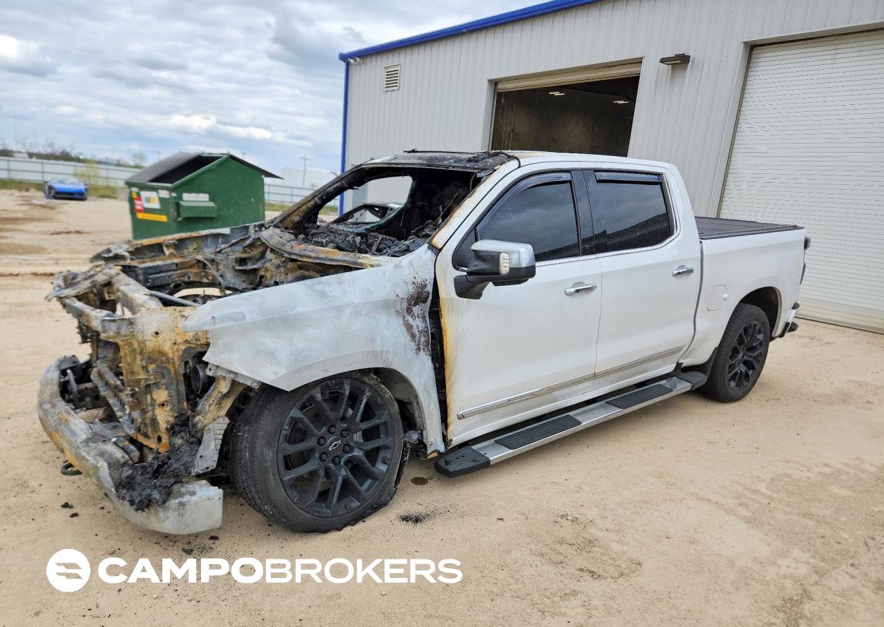 2024 Chevrolet Silverado K1500 High Country, пошкодження: Пожежа, Copart лот 52520686