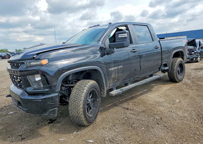2022 Chevrolet Silverado K2500 Custom, пошкодження: Передня частина, Copart лот 58943246