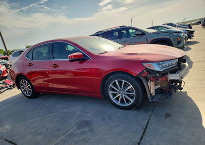 2020 Acura Tlx Technology, daño Lateral, Copart lote 58131896, foto 4 de 13