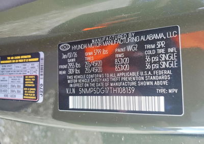 2026 Hyundai Santa Fe Calligraphy, uszkodzenie: Tył, Copart lot 56440816, zdjęcie 12 z 12