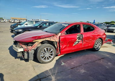 2020 Acura Tlx Technology, daño Lateral, Copart lote 58131896