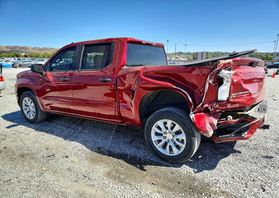 2022 Chevrolet Silverado Ltd C1500 Custom, Side damage, Copart lot 53968816, photo 2 of 12