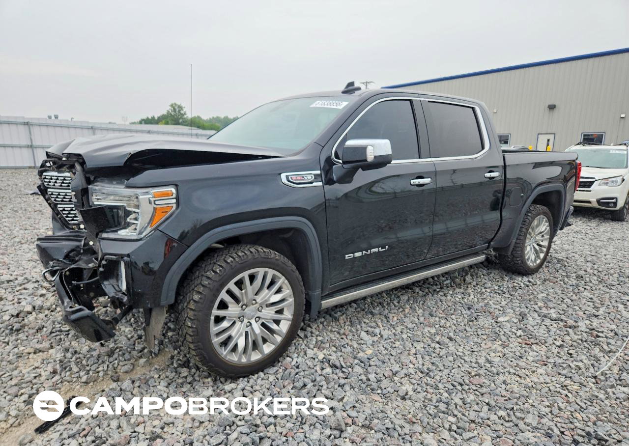 2019 Gmc Sierra K1500 Denali, Front End damage, Copart lot 61838856