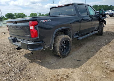 2022 Chevrolet Silverado K2500 Custom, daño Frontal, Copart lote 58943246, foto 3 de 12