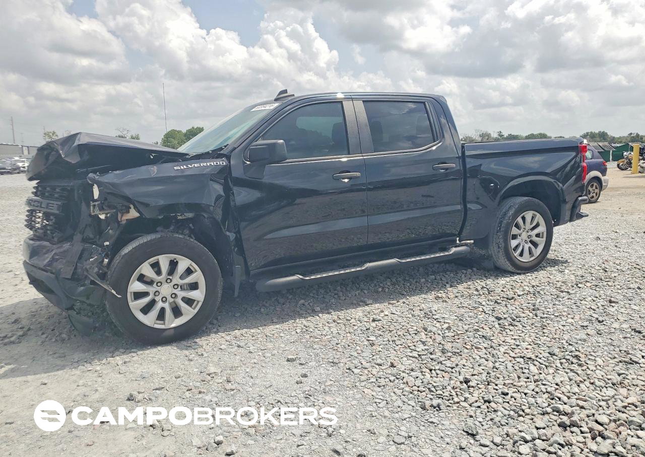 2020 Chevrolet Silverado C1500 Custom, uszkodzenie: Przód, Copart lot 60384216