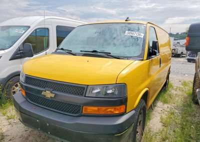 2021 Chevrolet Express G2500, daño Abolladuras/rayones menores, Copart lote 58947136