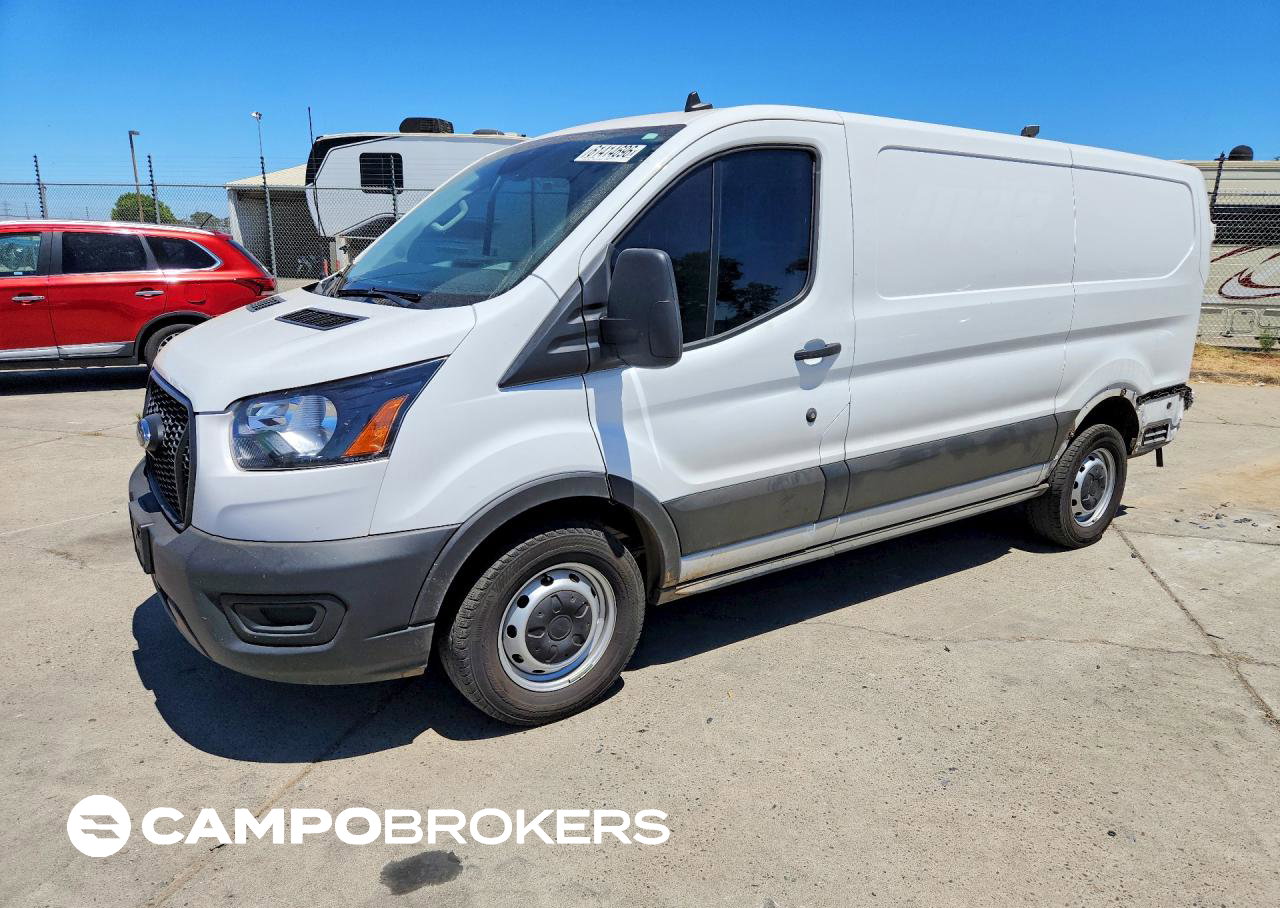 2024 Ford Transit 150 Delivery Van, Rear End damage, Copart lot 61414696