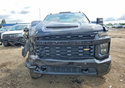 2022 Chevrolet Silverado K2500 Custom, daño Frontal, Copart lote 58943246, foto 5 de 12