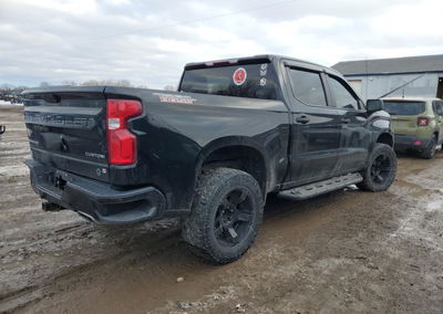 2020 Chevrolet Silverado K1500 Trail Boss Custom, пошкодження: Передня частина, Copart лот 42989835, фото 3 з 12