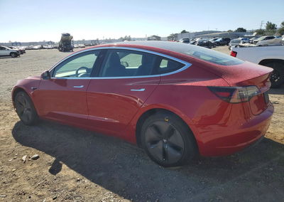 2020 Tesla Model 3, daño Abolladuras/rayones menores, Copart lote 61759486, foto 2 de 6