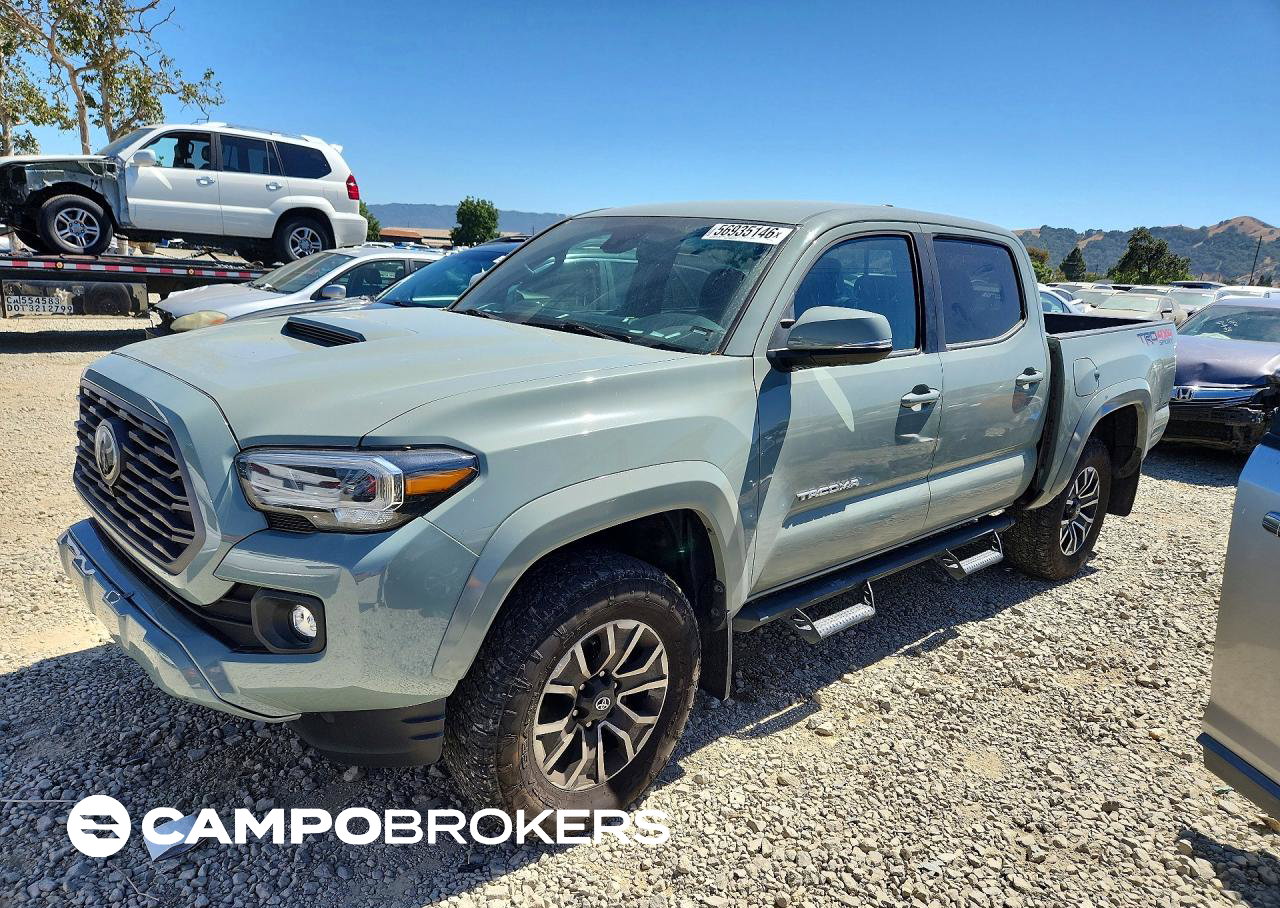 2023 Toyota Tacoma Trd Sport, daño Trasero, Copart lote 56935146