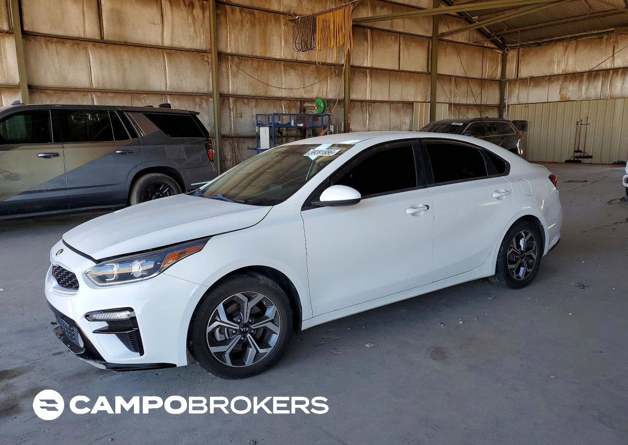 2020 Kia Forte Lxs, daño Bajos, Copart lote 59391886