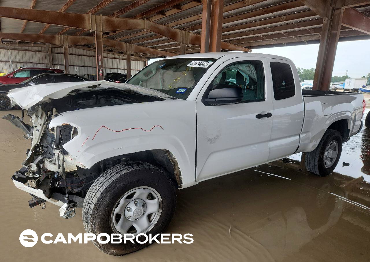 2019 Toyota Tacoma Sr, Front End damage, Copart lot 57514846
