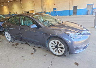 2022 Tesla Model 3, daño Mecánico, Copart lote 62137916, foto 4 de 6