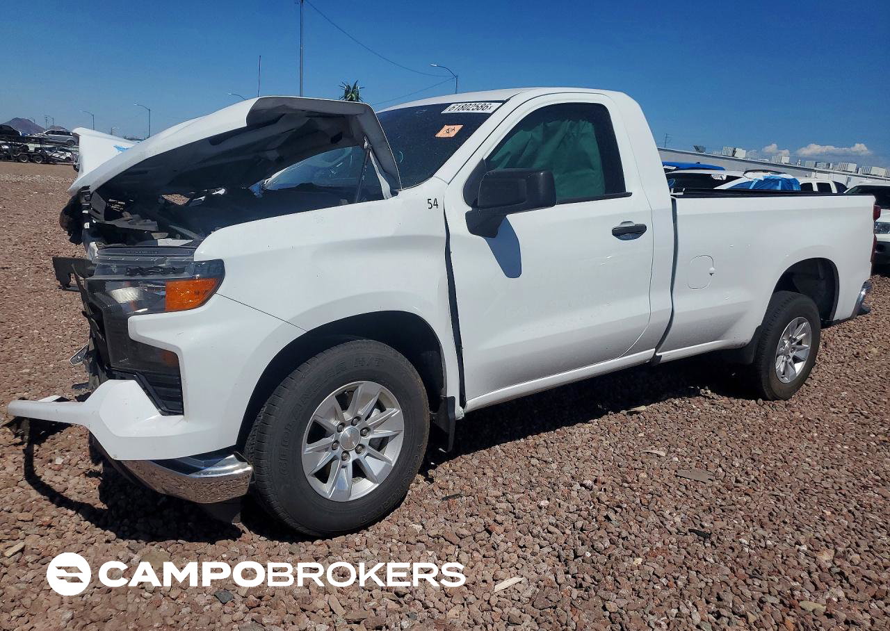 2022 Chevrolet Silverado C1500, uszkodzenie: Przód, Copart lot 61802586