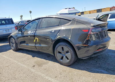 2023 Tesla Model 3, daño Frontal, Copart lote 55768746, foto 2 de 6