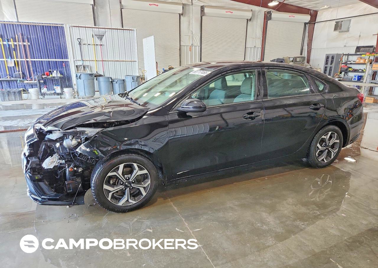2019 Kia Forte Lxs, daño Frontal, Copart lote 60717466