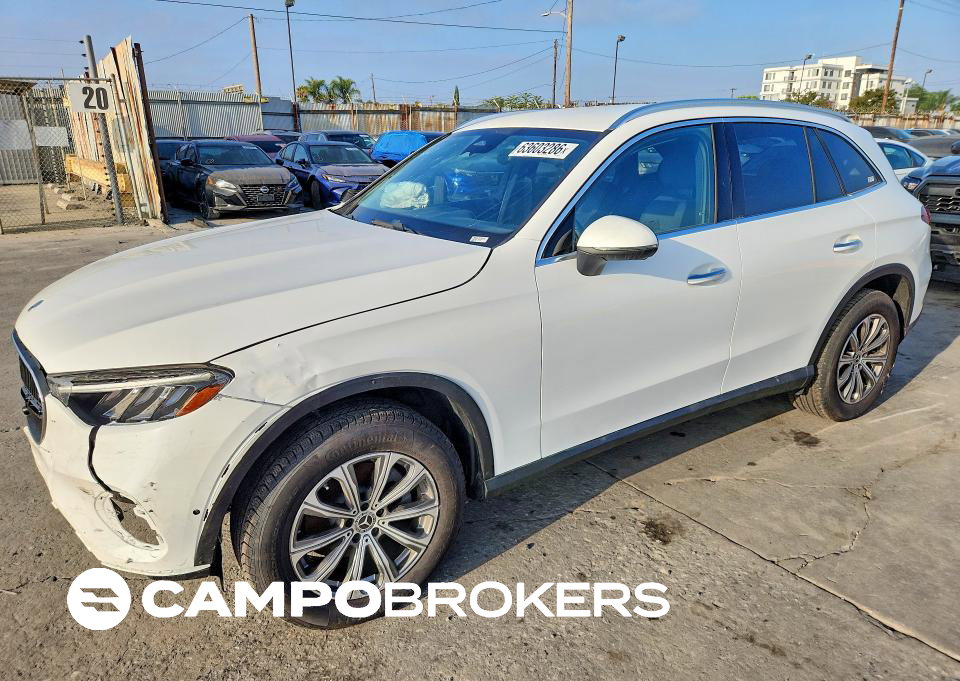 2025 Mercedes-benz Glc 300, daño Frontal, Copart lote 63603286