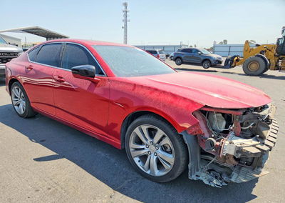 2021 Acura Tlx Technology, daño Frontal, Copart lote 57774456, foto 4 de 13