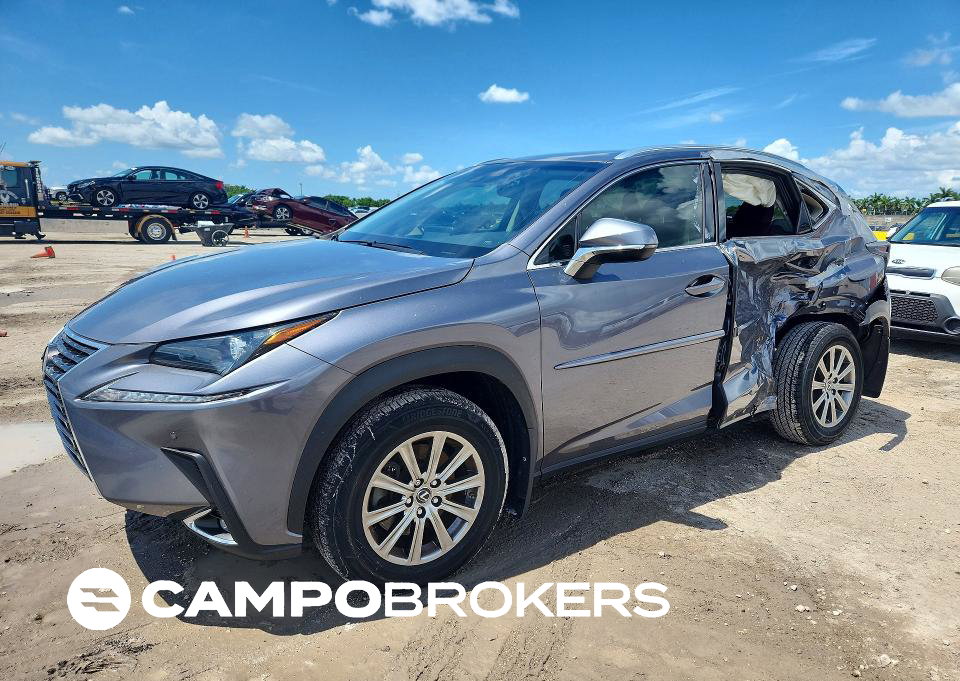2019 Lexus Nx 300 Base, пошкодження: Бік, Copart лот 61982016