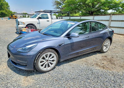2022 Tesla Model 3, daño Mecánico, Copart lote 62210906, foto 1 de 6