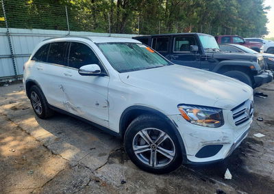 2019 Mercedes-benz Glc 300, daño Frontal, Copart lote 62668146, foto 4 de 6