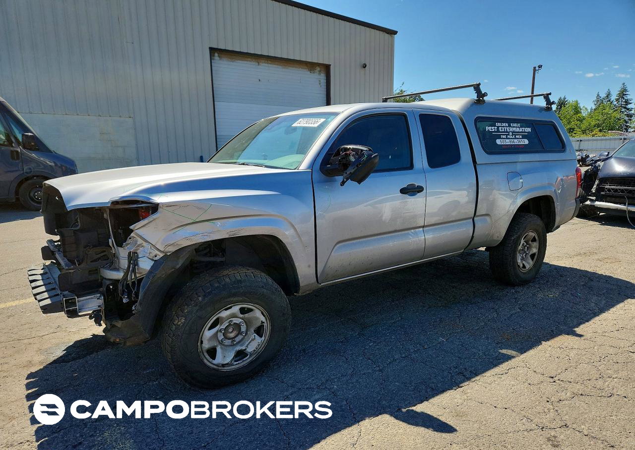 2019 Toyota Tacoma Sr, daño Frontal, Copart lote 62790556