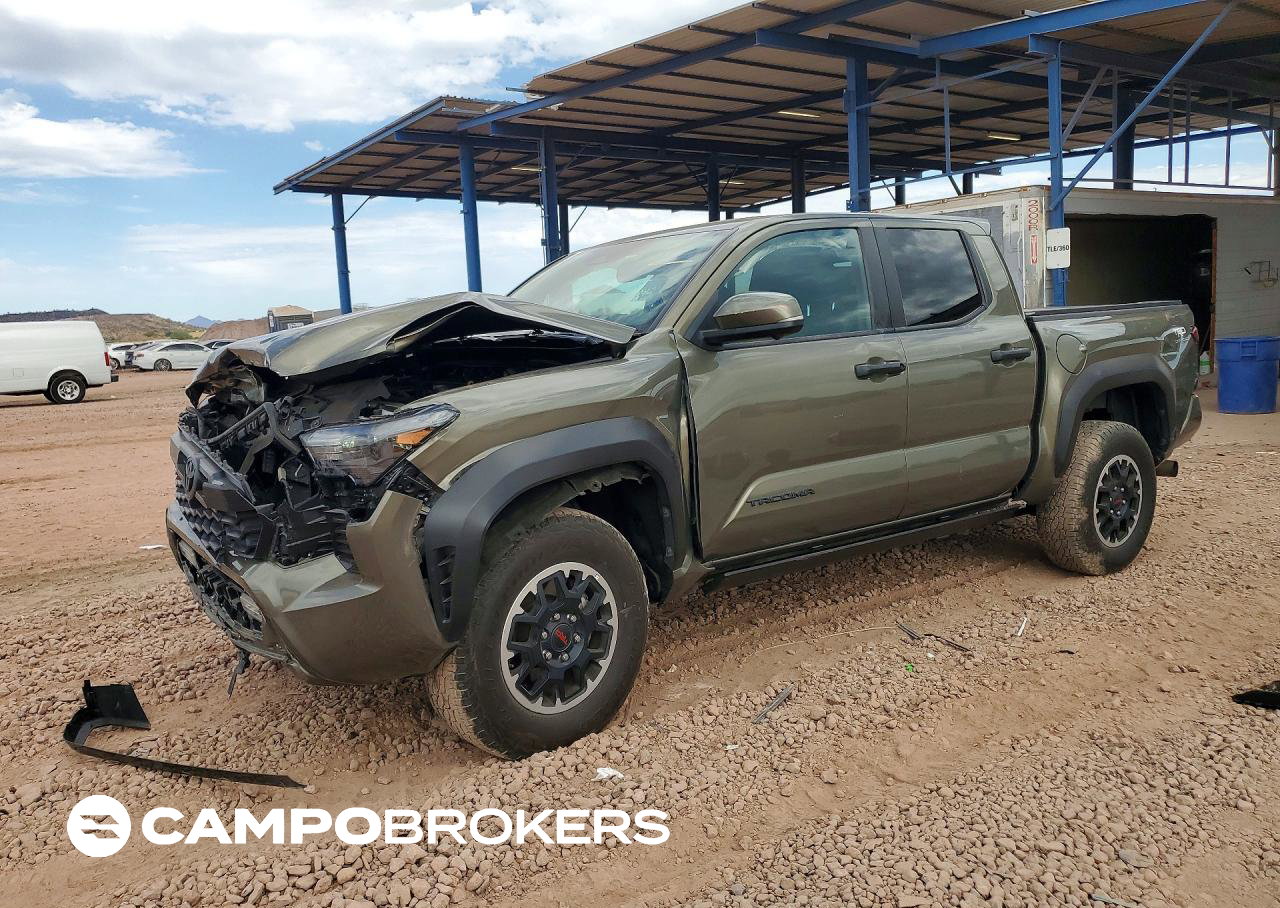 2025 Toyota Tacoma Trd Off-road, daño Frontal, Copart lote 56740066