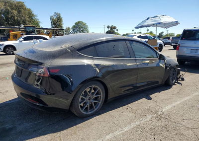 2023 Tesla Model 3, daño Frontal, Copart lote 55768746, foto 3 de 6