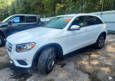 2019 Mercedes-benz Glc 300, daño Frontal, Copart lote 62668146