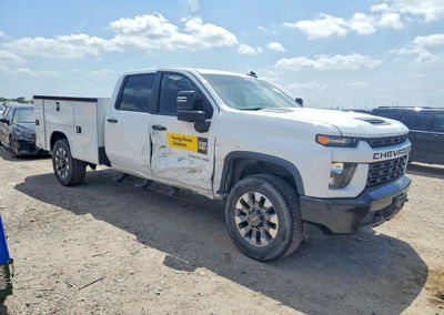 2022 Chevrolet Silverado K2500 Custom, пошкодження: Бік, Copart лот 63181566, фото 4 з 13