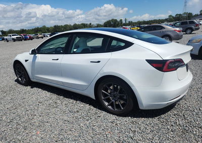 2023 Tesla Model 3, daño Frontal, Copart lote 61336086, foto 2 de 6
