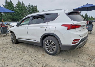 2019 Hyundai Santa Fe Ultimate 2.4l, пошкодження: Передня частина, Copart лот 58970836, фото 2 з 14