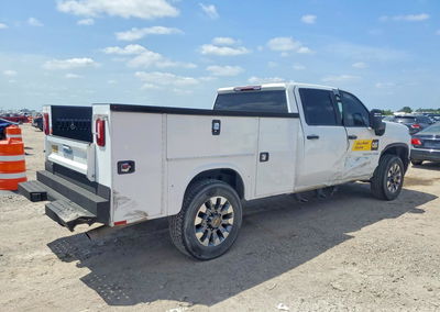 2022 Chevrolet Silverado K2500 Custom, пошкодження: Бік, Copart лот 63181566, фото 3 з 13