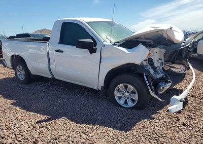 2022 Chevrolet Silverado C1500, uszkodzenie: Przód, Copart lot 61802586, zdjęcie 4 z 6