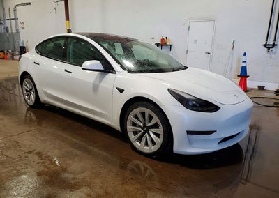 2022 Tesla Model 3, uszkodzenie: Tył, Copart lot 62583776, zdjęcie 4 z 6