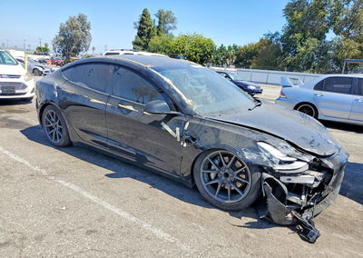 2023 Tesla Model 3, daño Frontal, Copart lote 55768746, foto 4 de 6