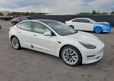 2023 Tesla Model 3, daño Lateral, Copart lote 58415896, foto 4 de 6