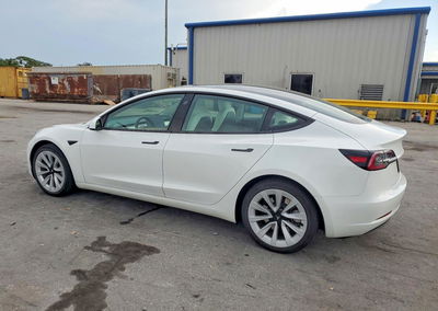 2023 Tesla Model 3, daño Lateral, Copart lote 58415896, foto 2 de 6