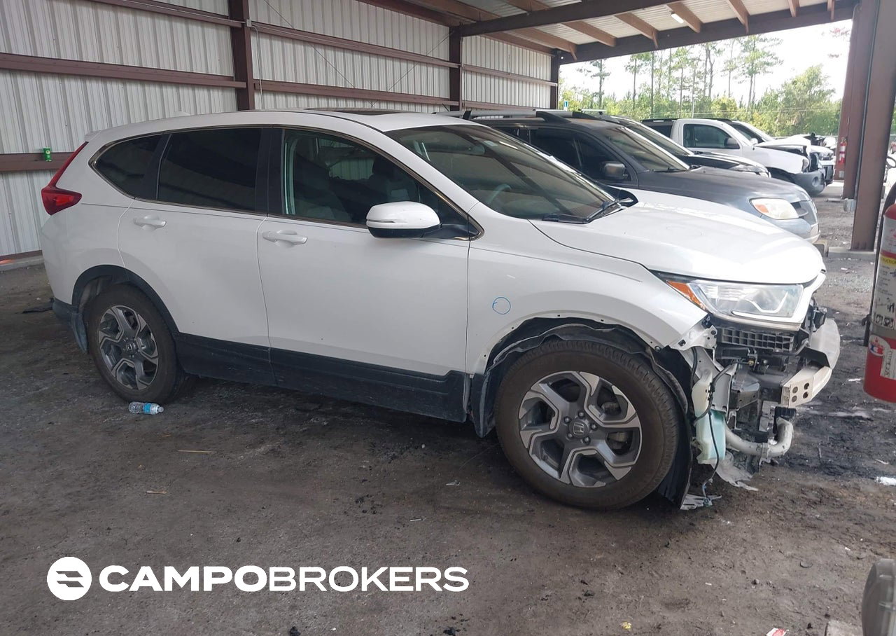 2019 Honda Cr-v Ex, uszkodzenie: Przód, Iaai lot 45694836