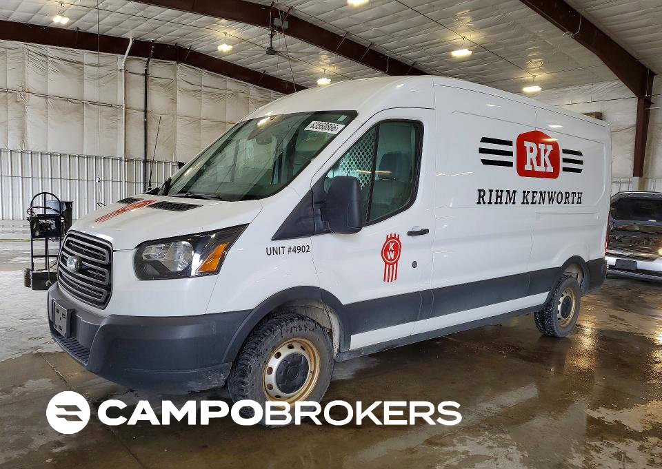 2019 Ford Transit 150 Delivery Van, uszkodzenie: Bok, Copart lot 63560866